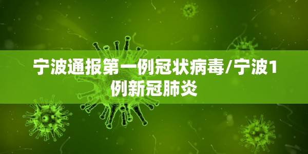 宁波通报第一例冠状病毒/宁波1例新冠肺炎