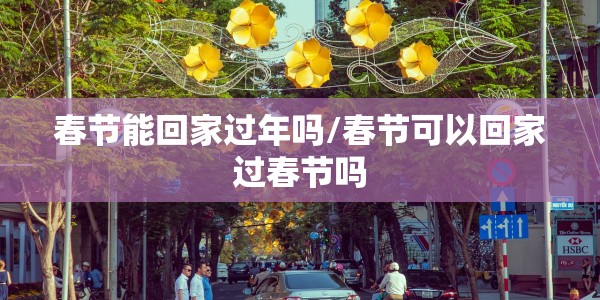 春节能回家过年吗/春节可以回家过春节吗