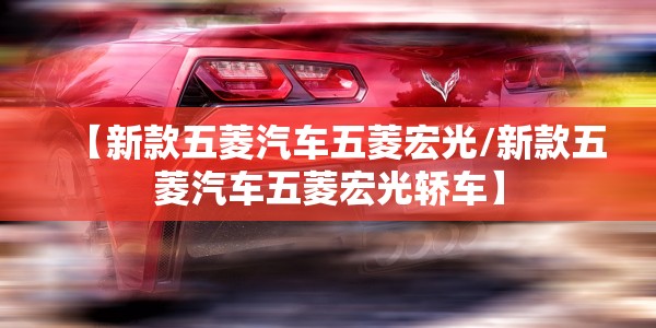【新款五菱汽车五菱宏光/新款五菱汽车五菱宏光轿车】