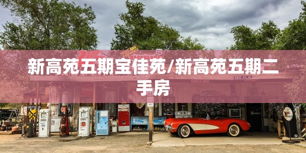 新高苑五期宝佳苑/新高苑五期二手房